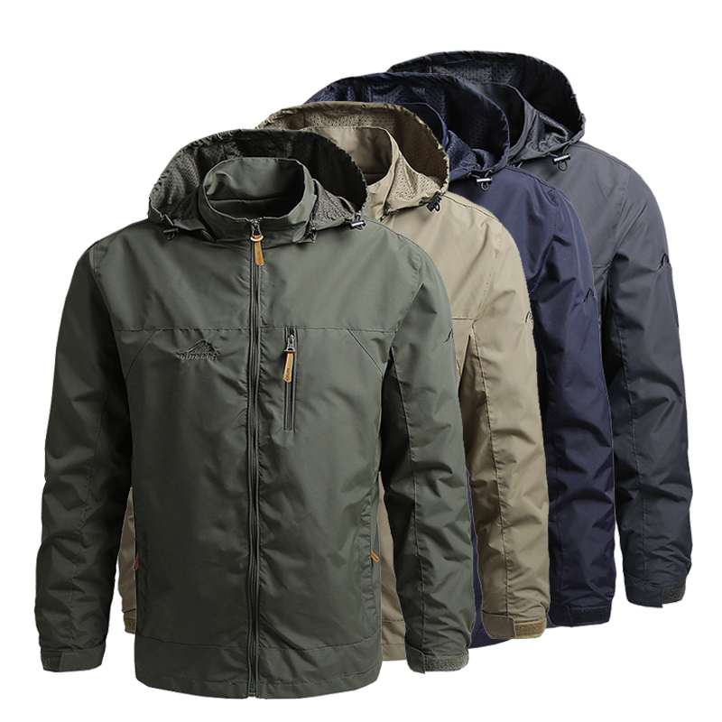 Outdoor Sport Waterproof Jacket - Windbreaker Men Tactical Jacket Waterproof Outdoor