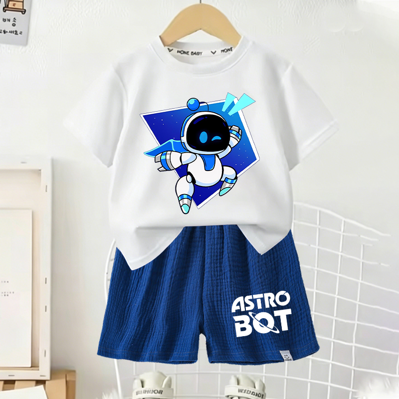Outdoor Sport Outfit - Game Astrobots Boy Girl Outfit Astro