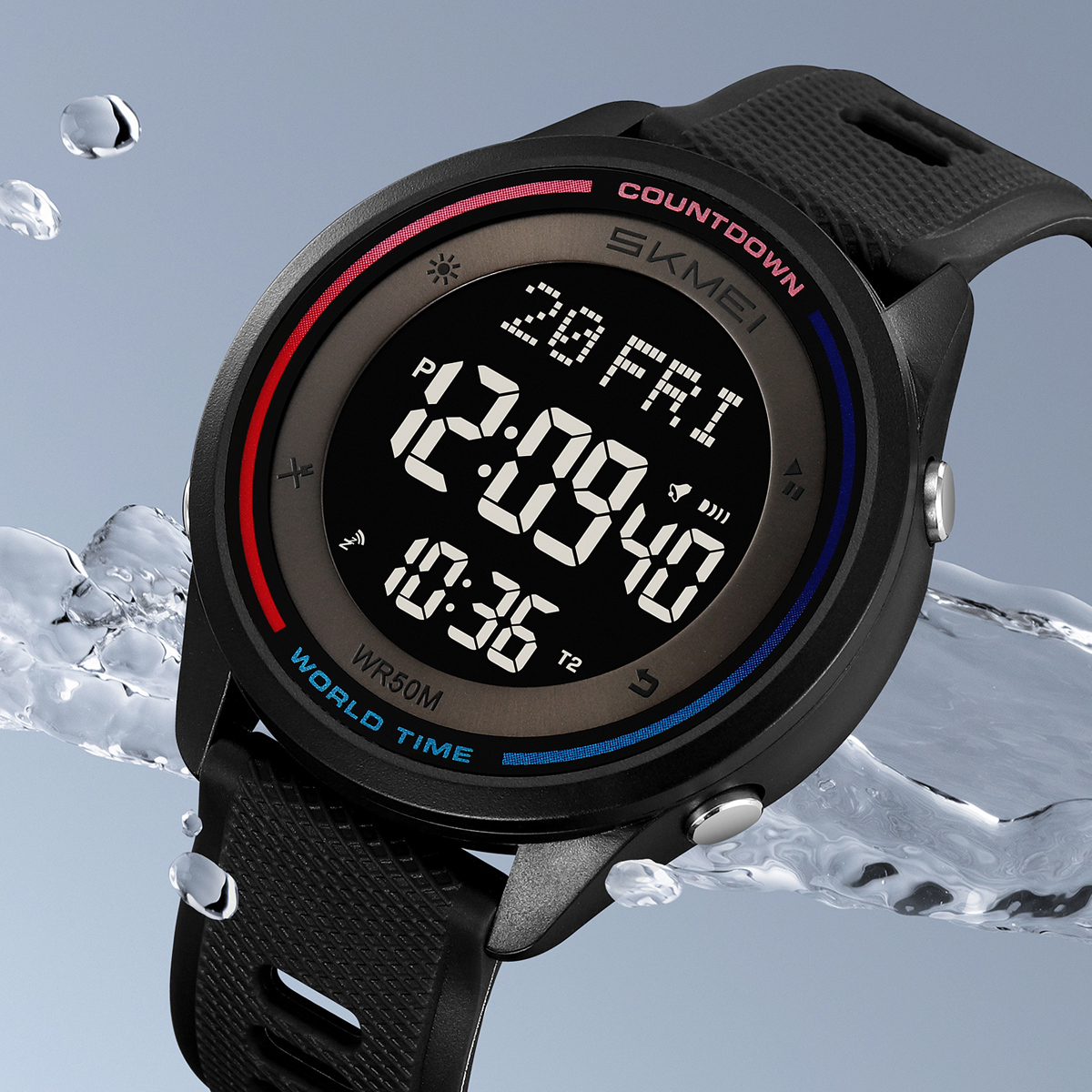 Outdoor Sports List - SKMEI Military Digital Wristwatches For Men
