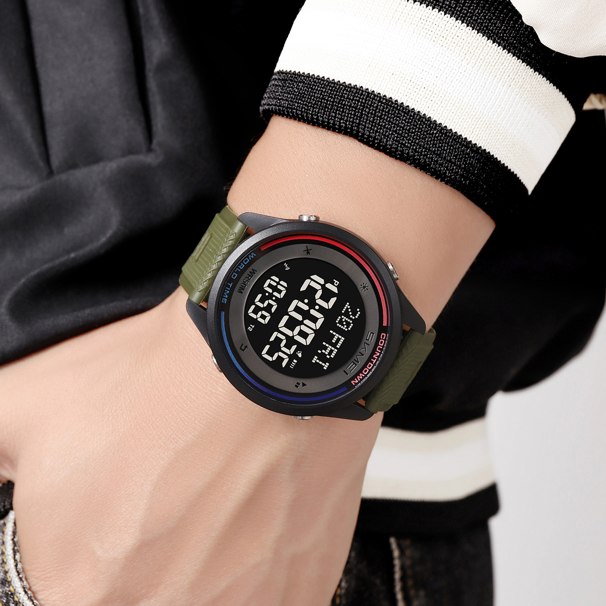 SKMEI Military Digital Wristwa - Outdoor Sports List のレビューと価格