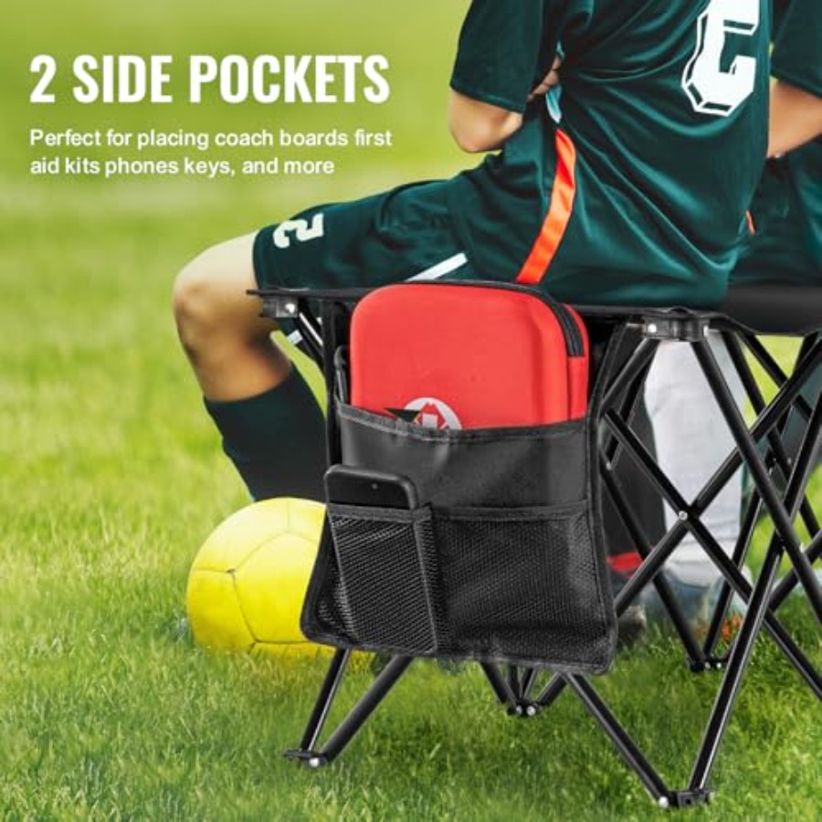 Portable Folding Bench 6 Seats - Outdoor Sport Bench のレビューと価格