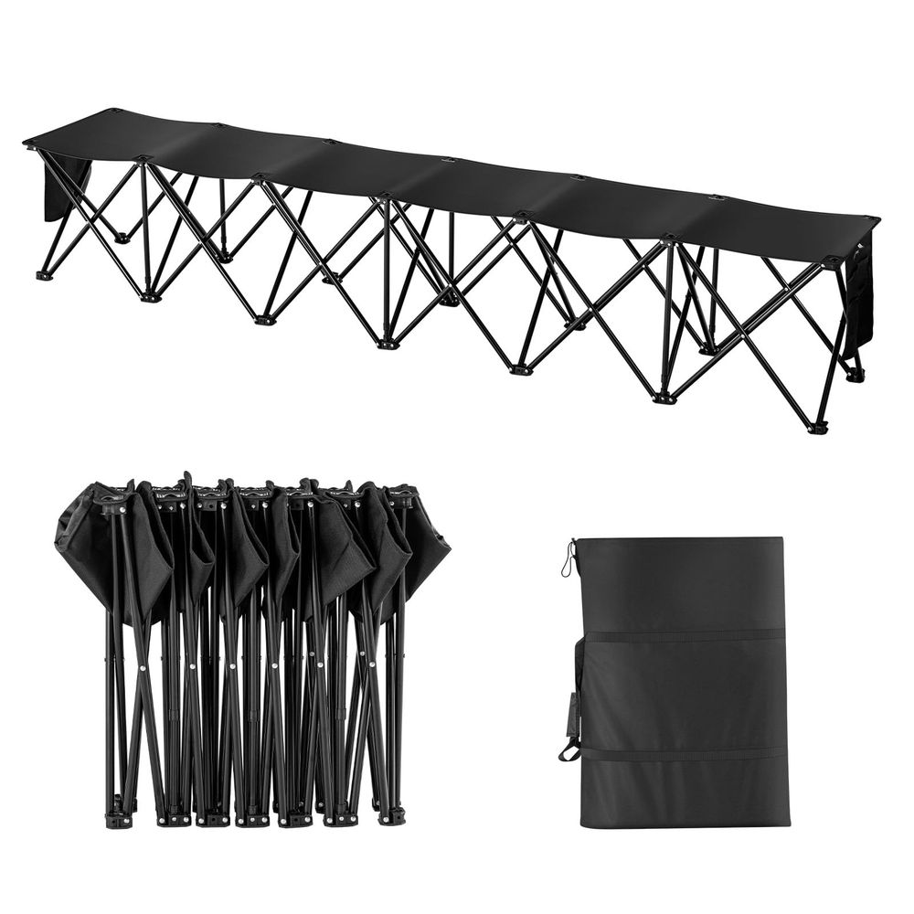 Portable Folding Bench, 6 Seat - Outdoor Sport Bench のレビューと価格