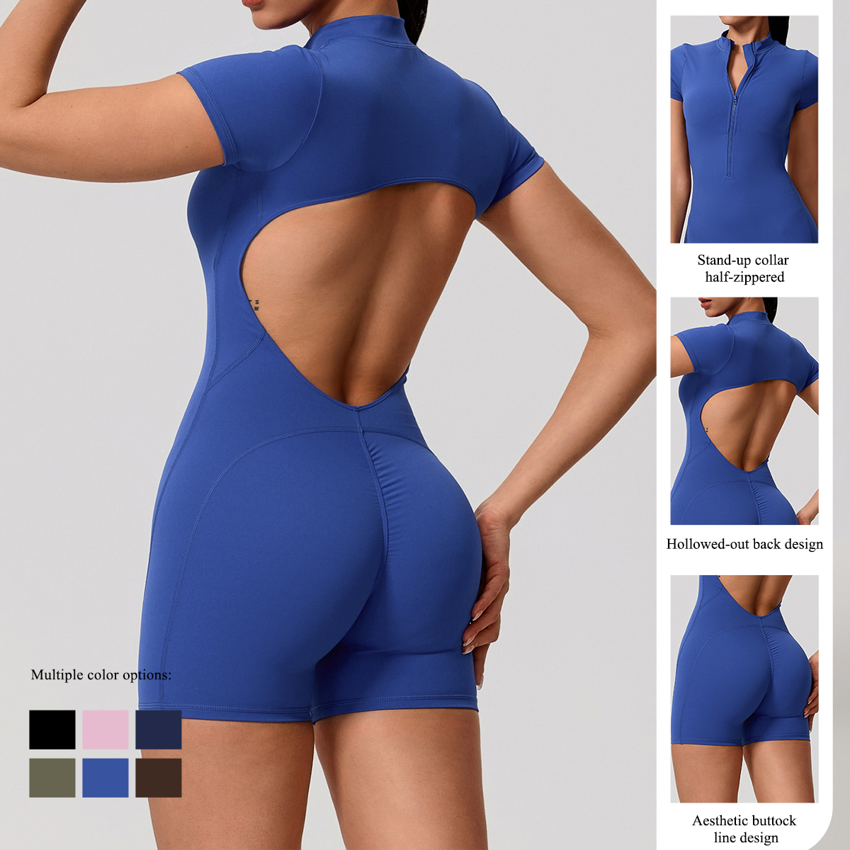 Women's Summer Gym Jumpsuit wi - Outdoor Sport Outfit のレビューと価格