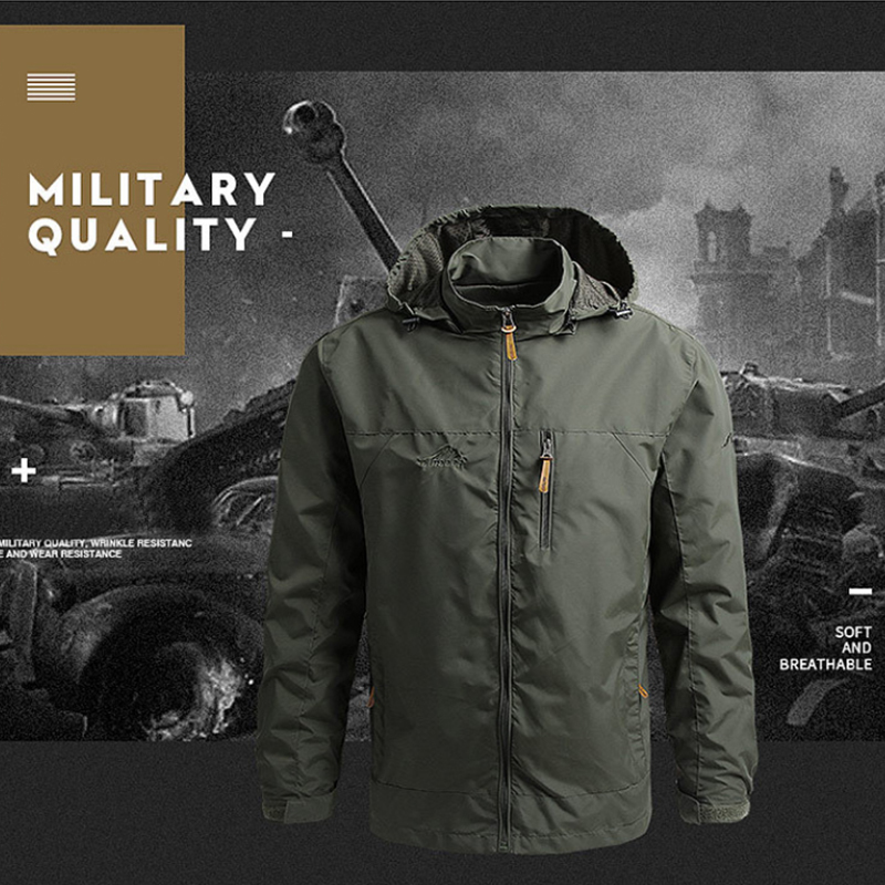Windbreaker Men Tactical Jacke - Outdoor Sport Waterproof Jacket のレビューと価格