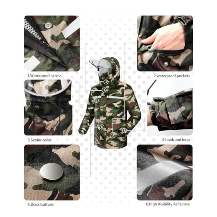 iCreek Rain Suit Waterproof Ja - Outdoor Sport Waterproof Jacket のレビューと価格