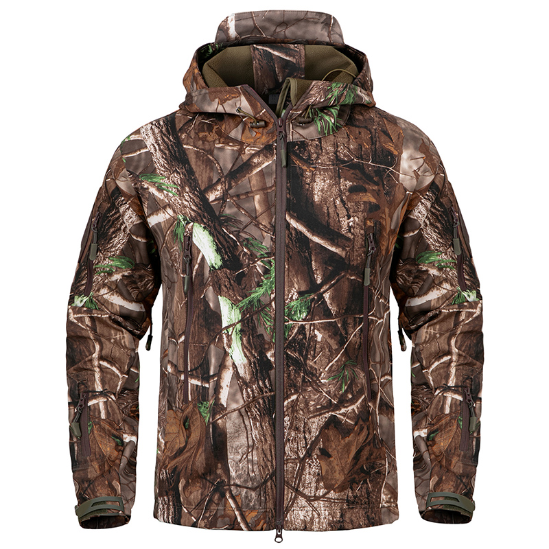 Men's Silent Soft Shell Camouf - Outdoor Sport Waterproof Jacket のレビューと価格