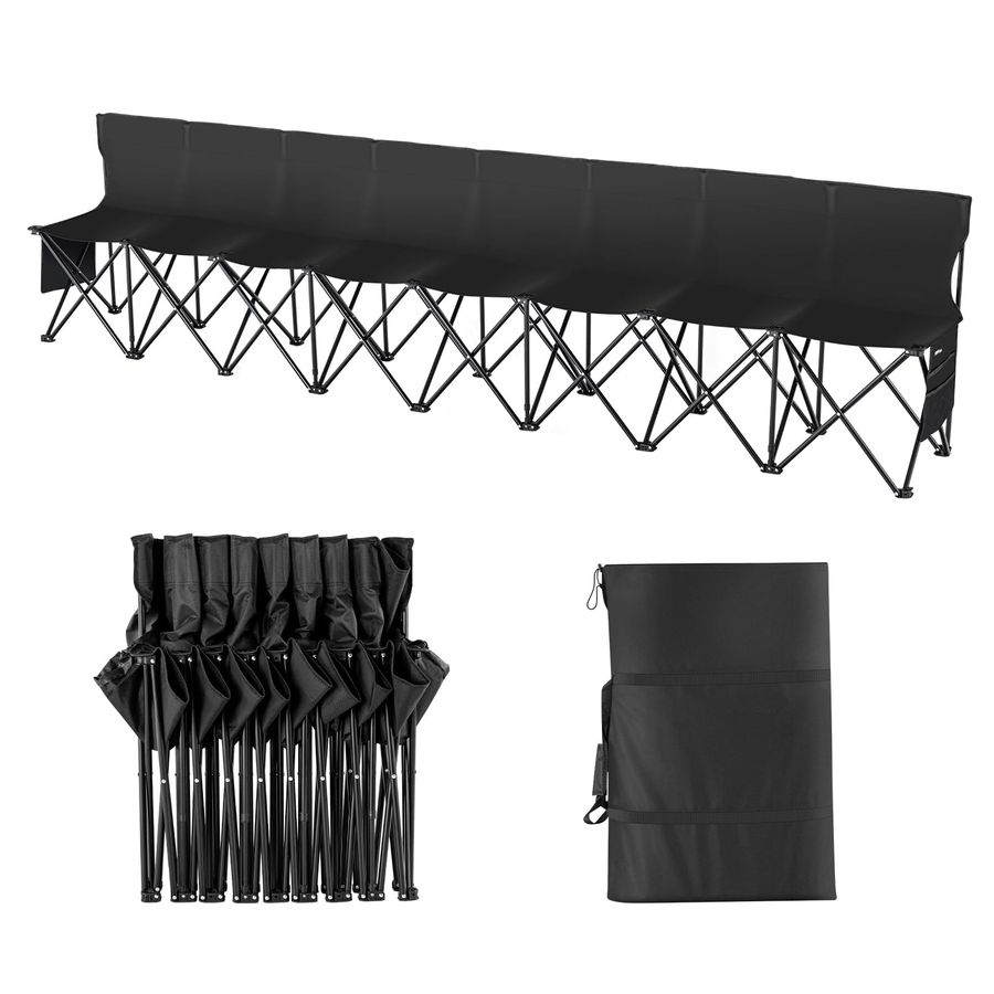 Portable Folding Bench, 8 Seat - Outdoor Sport Bench のレビューと価格