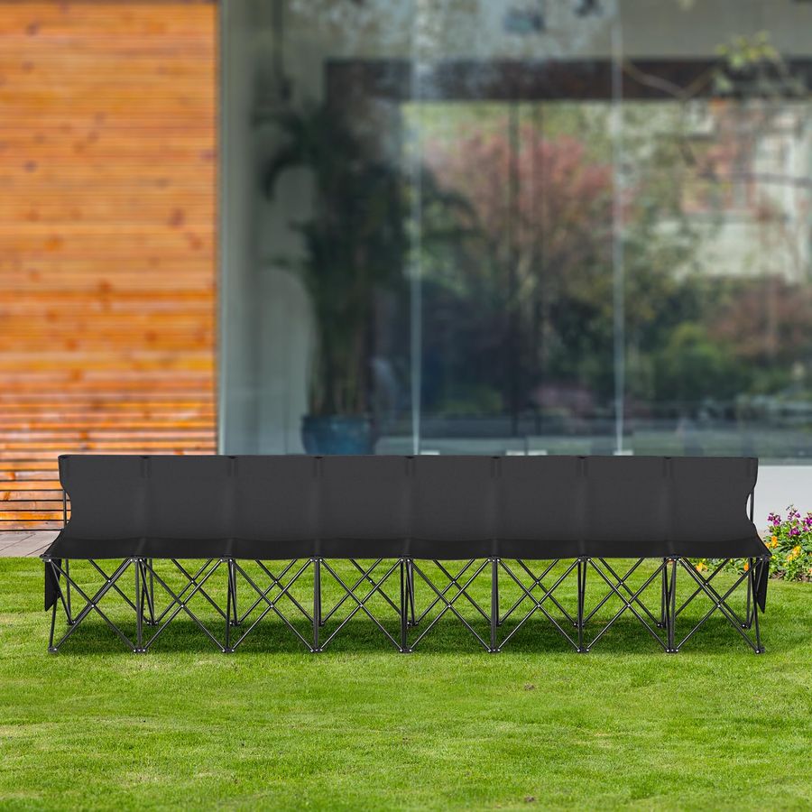 Portable Folding Bench, 8 Seat - Outdoor Sport Bench のレビューと価格