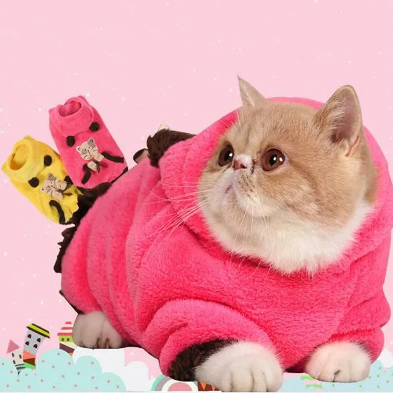 Cat Clothes Warmly Coral Velve - Outdoor Sport Festival のレビューと価格