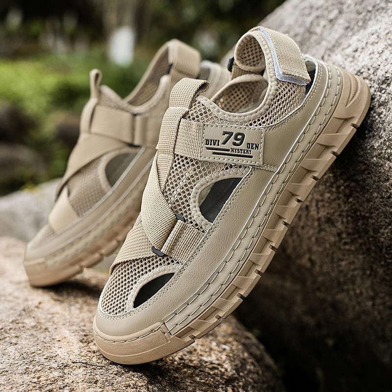 Mens Sandals Summer Mesh Breat - Outdoor Sport Outfit のレビューと価格