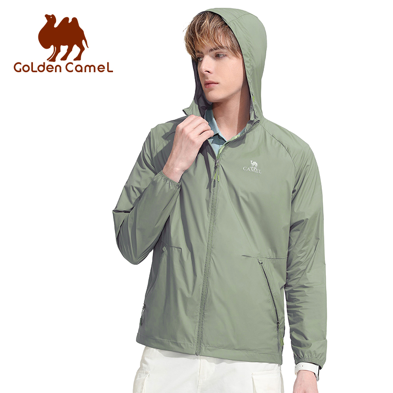 GOLDEN CAMEL Men's Sunscreen C - Outdoor Sport Waterproof Jacket のレビューと価格