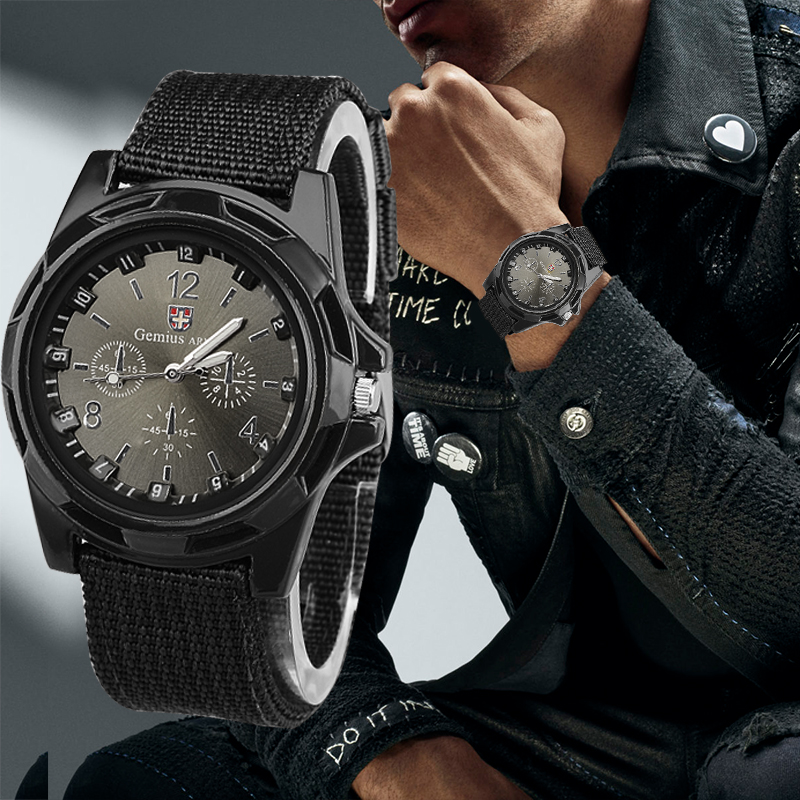 Men's Sports Watch Quartz Nylo - Indoor Sport And Outdoor Sports のレビューと価格