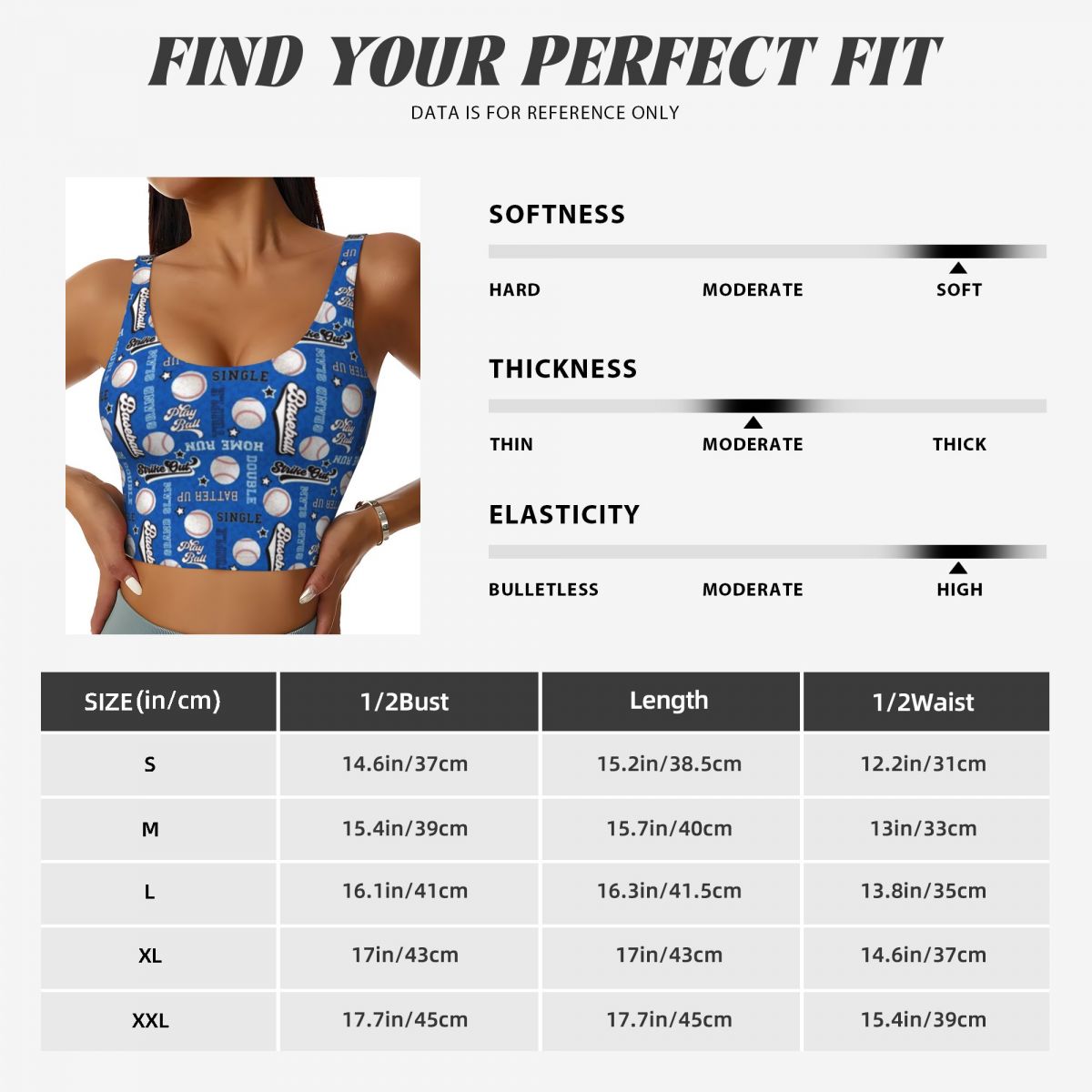 Seamless Sports Bra Baseball H - Outdoor Sports Hall のレビューと価格
