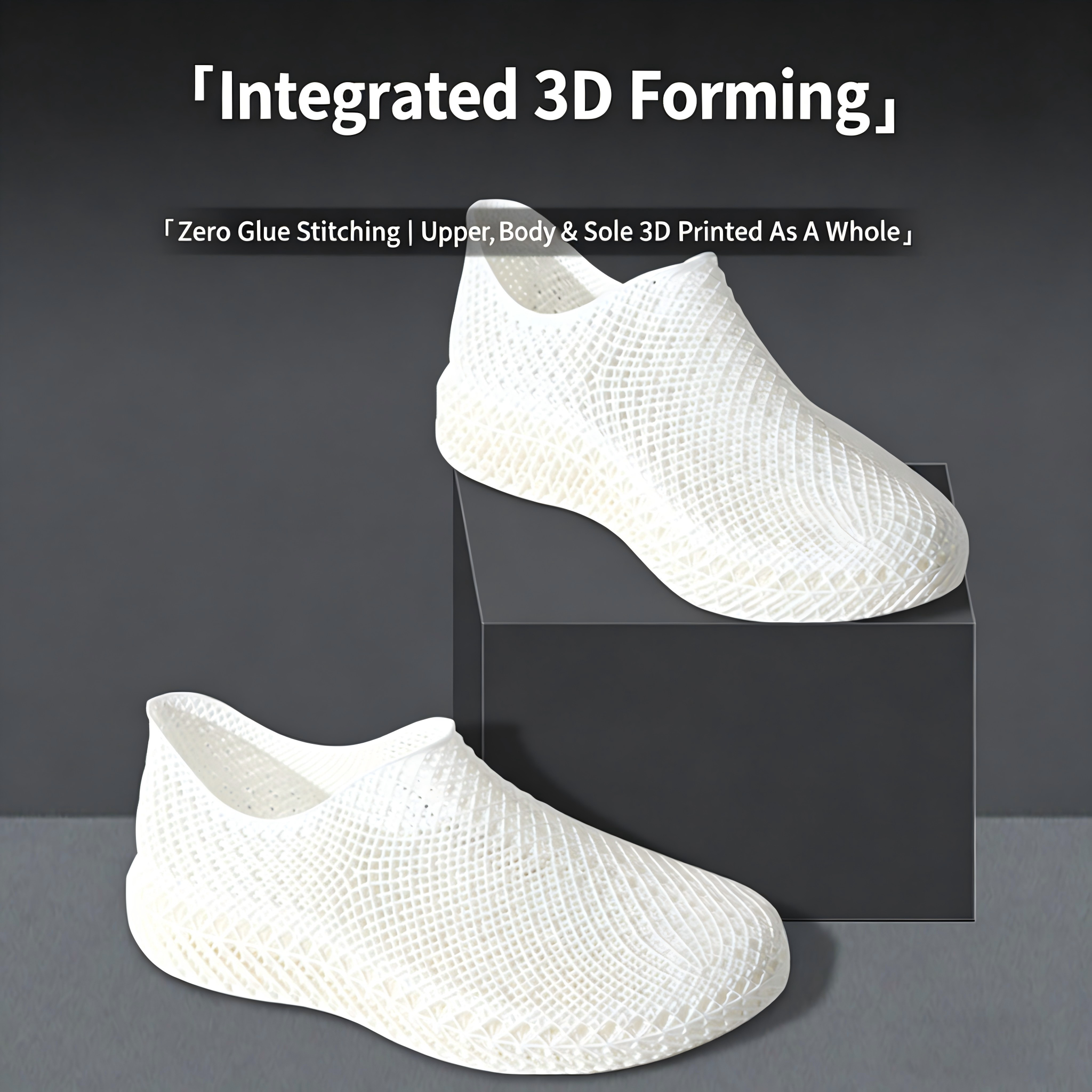 3D Printed Casual Shoes Hollow - Indoor Sport And Outdoor Sports のレビューと価格